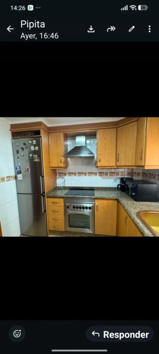 Muebles de cocina madera y metal