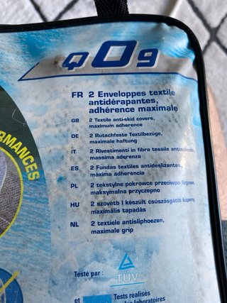 Cadenas para nieve Goodyear Q09
