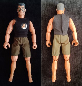 LOTE 3 FIGURAS ACTION MAN HASBRO + 1 MADELMAN