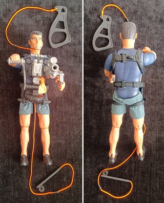 LOTE 3 FIGURAS ACTION MAN HASBRO + 1 MADELMAN