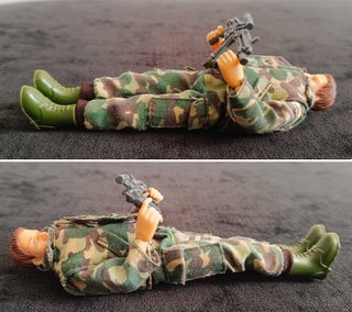 LOTE 3 FIGURAS ACTION MAN HASBRO + 1 MADELMAN