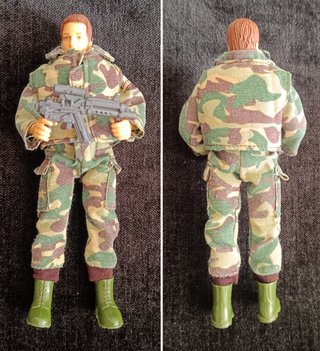 LOTE 3 FIGURAS ACTION MAN HASBRO + 1 MADELMAN