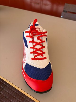 Zapatillas Sparco S-Pole Azul/Rojo/Blanco
