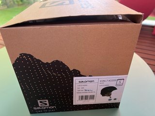 Casco Esquí Salomon Niño Talla S Color negro