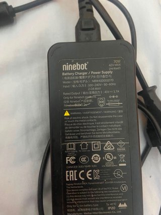Patinete Segway Ninebot Negro