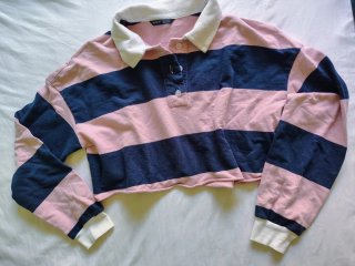 Crop top rayas SHEIN