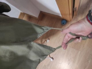 Conjunto verde pantalón y cazadora XXL