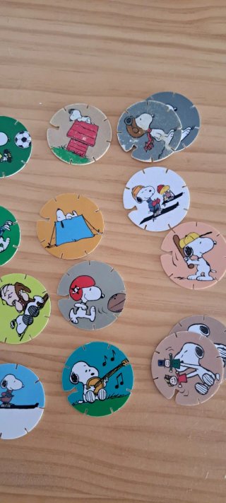 Lote Tazos Snoopy Grefusa