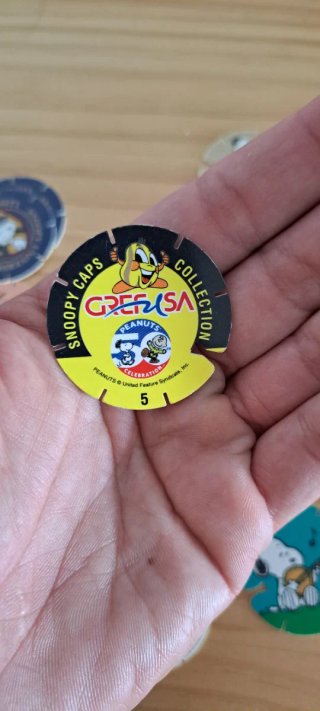 Lote Tazos Snoopy Grefusa