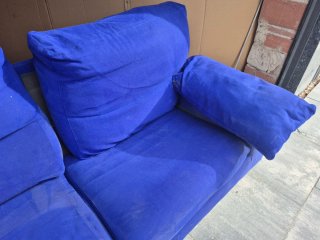 Sofá azul