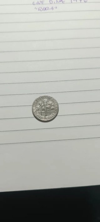 Moneda de 10 centavos 1976