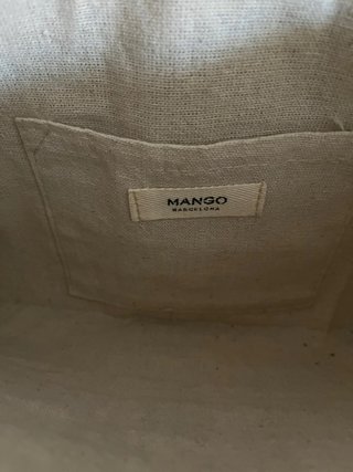Bolso de mano Mango con abalorios