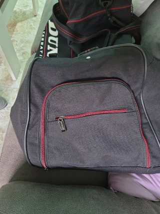Bolsa Dunlop XXL Negra y Roja