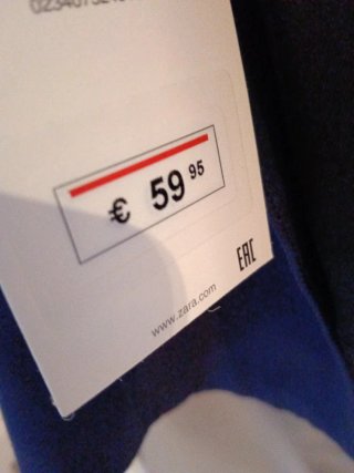 Blazer Zara Azul Talla XL