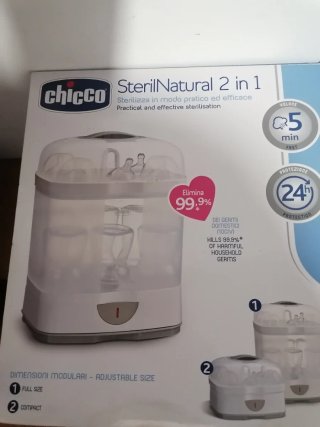 Esterilizador Chicco SterilNatural 2 en 1