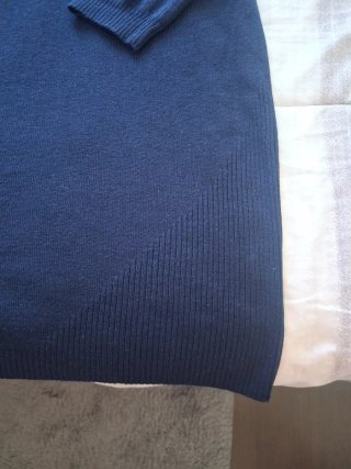 Vestido Mango azul talla L.