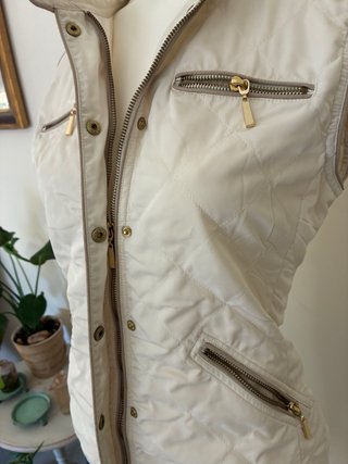 Chaleco de verano beige