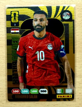 Panini World Cup 2026 Card 3 Salah Golden Baller