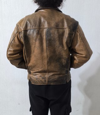 Chaqueta cuero aviador