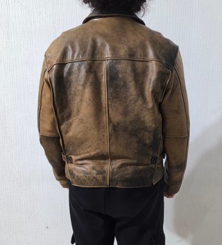 Chaqueta cuero aviador