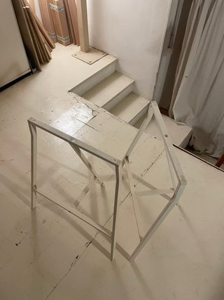 Caballetes Metálicos Ikea Blancos