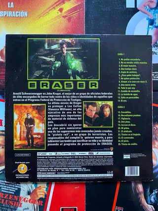 Laserdisc Eraser (Arnold Schwarzenegger)