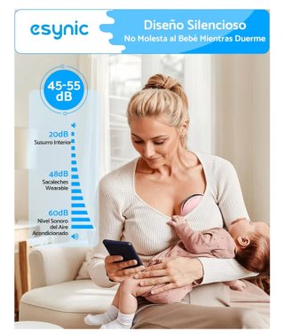 Sacaleches Eléctrico Portátil Esynic