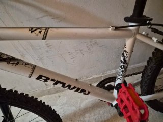 Bicicleta Btwin Blanca