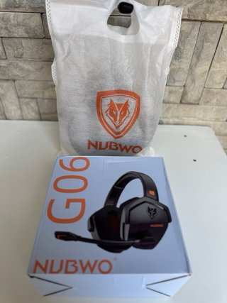 NUBWO G06 Gaming Headset Inalámbrico PS5 PC Switch
