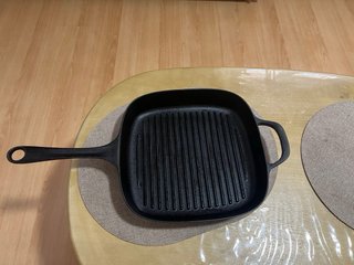 Sartén Parrilla Hierro Fundido IKEA 28x28cm