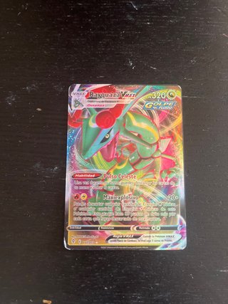 Carta Pokémon Rayquaza VMAX 320 HP