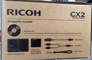 Ricoh CX2 Fotocamera Digitale da 9,1”