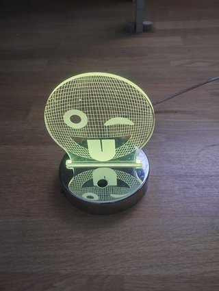 Lámpara LED Emoji