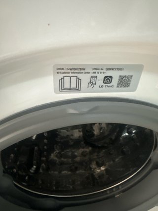 Lavadora LG ThinQ 12kg