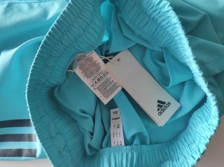 Short calzonas Adidas 3 Club Azul