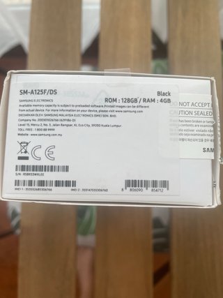 Samsung Galaxy A12 128GB Negro Sin Usar