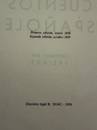 Libro antiguo Los 10 Mejores Cuentos Españoles
