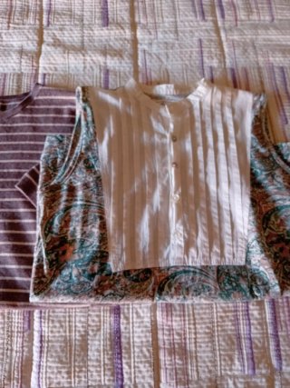 Lote Ropa Mujer Morado y Blanco