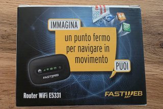 Router WiFi Huawei E5331 con SIM