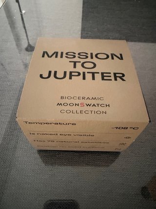 Omega x Swatch Mission to Jupiter Beige