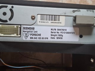 Navegador Porsche Siemens 5WK76010