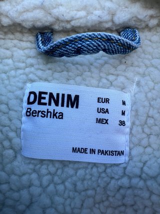 Chaqueta vaquera con borrego