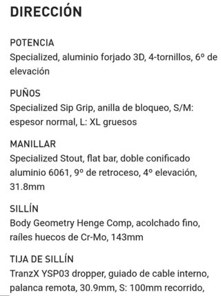 Specialized Fuse Comp Talla M