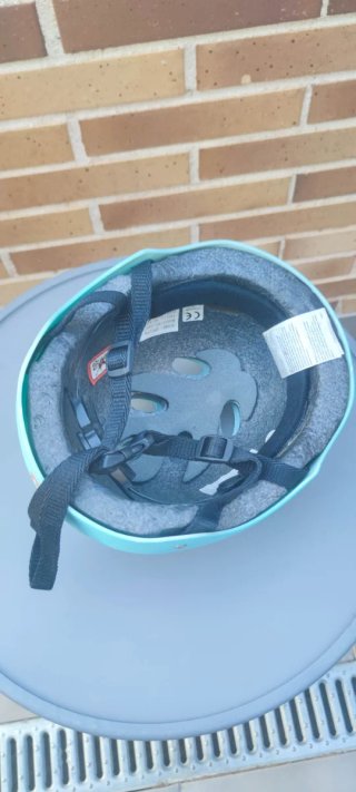 Casco infantil patín/bici azul