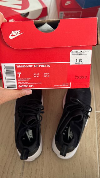 Nike Presto Zapatillas Negras