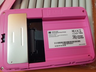 Impresora Fotos Kodak Step Rosa ZINK