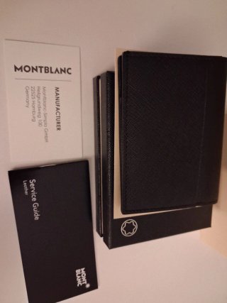 Cartera Montblanc Negra