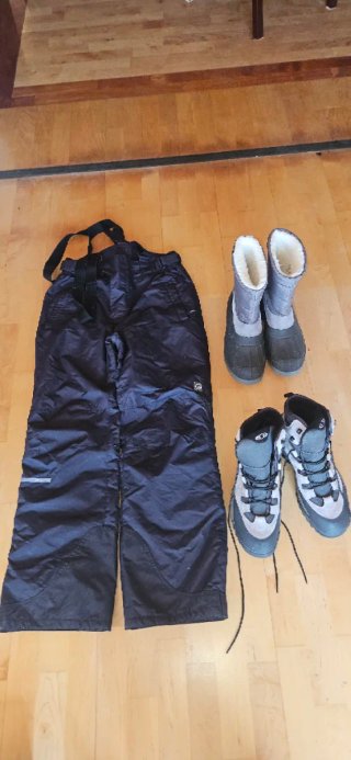 Lote Ropa Nieve: Pantalón y Botas