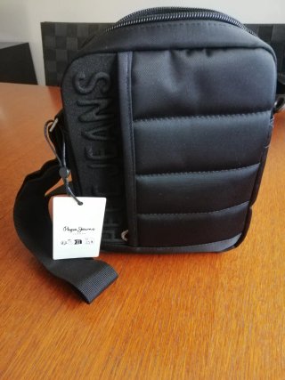 Bandolera Pepe Jeans Negra Hombre