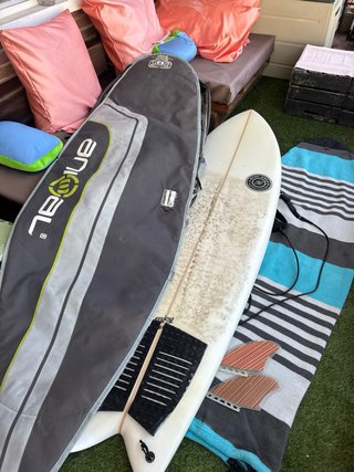 Tabla Surf Retro Fish Twins Bros 6'4